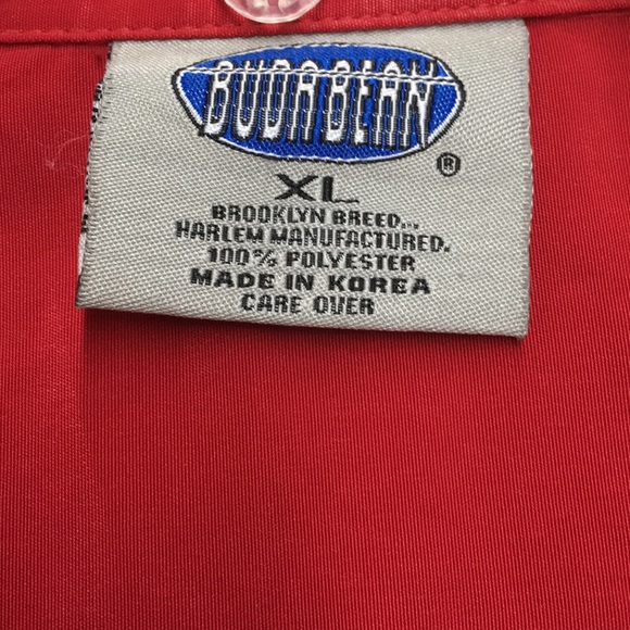Buda Bean XL Red and Black Men’s shirt - Picture 3 of 5